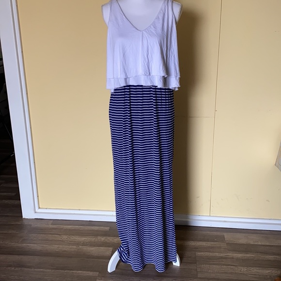 Attention Maxi dress size L - Picture 2 of 9